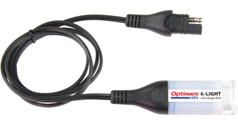 LED-taskulamppu akun lataustilan ilmaisimella SAE-liittimelle, Optimate Edullinen Hinta