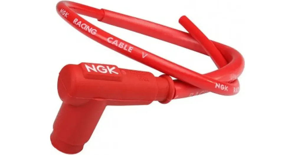 NGK CR6 (TZ05ECM-R) sytytystulpan hattu, NGK Racing -johdolla 100cm Tarjoushinta