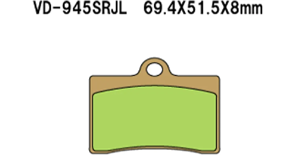 Vesrah Organic VD-945SRJL jarrupalat Vain Tänään