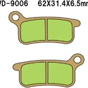 Alkuperäinen Vesrah Sintered Metal VD-9006JL -jarrupalat