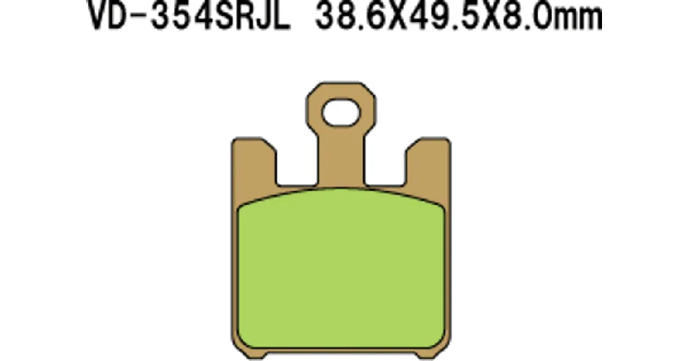 Vesrah Organic VD-354SRJL -jarrupalat Paras Hinta