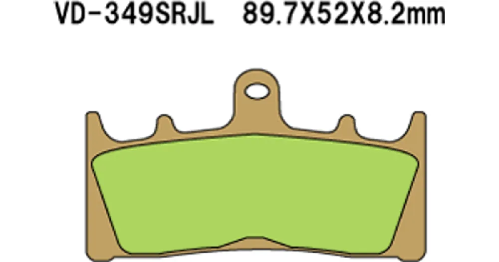 Vesrah VD-349SRJL jarrupalat Alennus