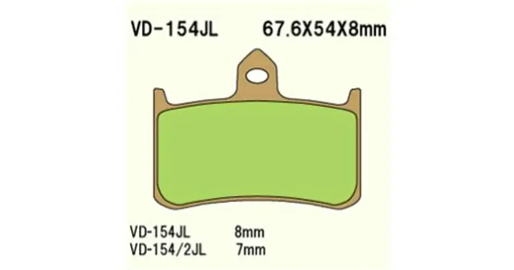 Vesrah VD-154RJL jarrupalat Kampanjahinta
