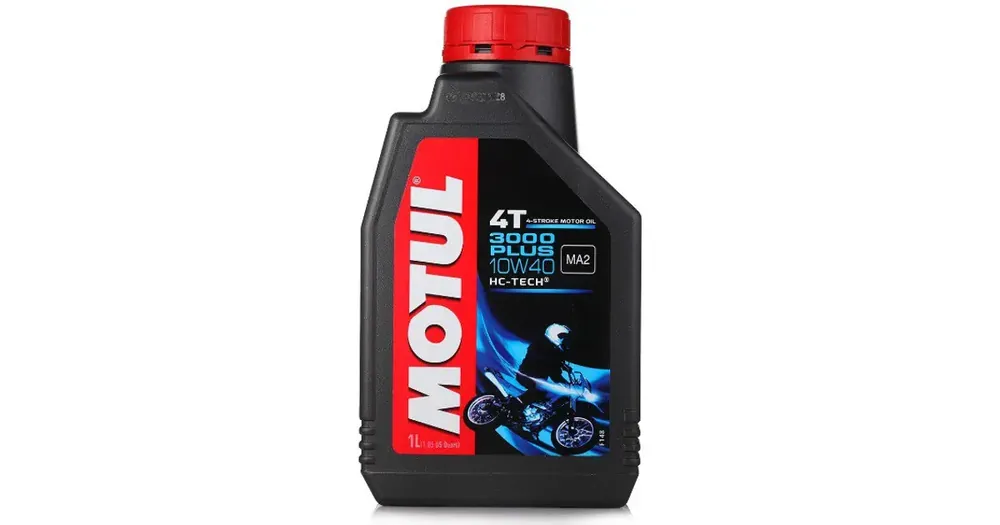 Suoraan Valmistajalta MOTUL 3000 PLUS mineraalinen 4T 10W40 moottoriöljy 1L