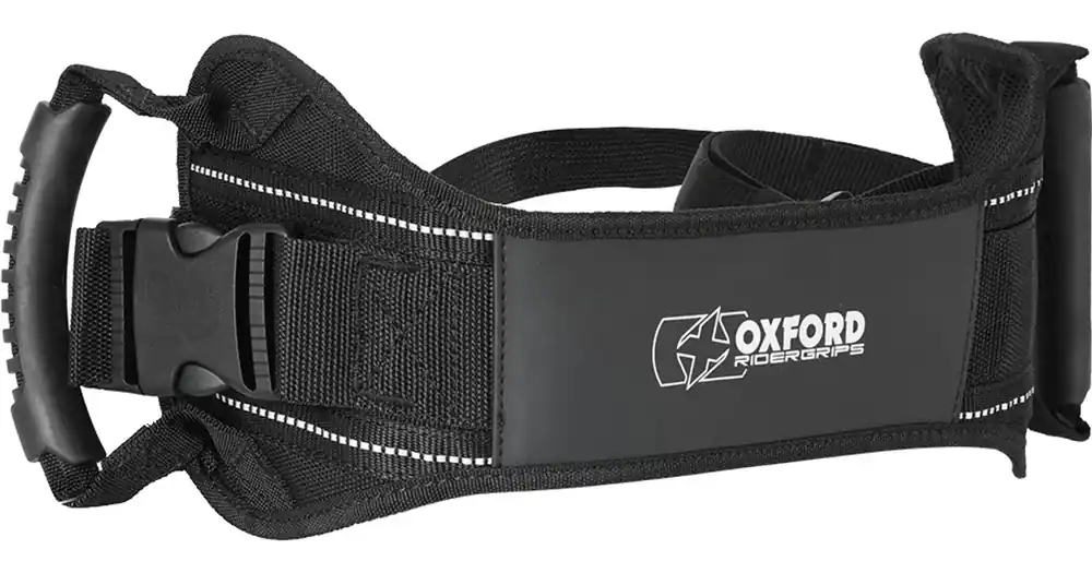 Oxford Rider Grips -matkustajan turvavyö, jossa on kahvat Alkuperäinen