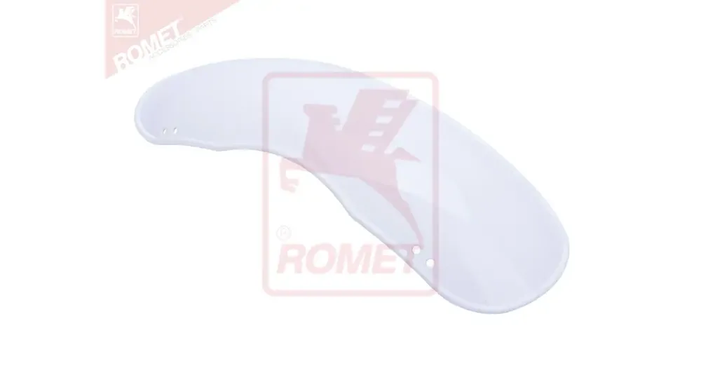 Valkoinen etulokasuoja Romet RCR 125 Paras Hinta