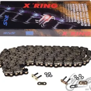 525 112-lenkkinen vetoketju, kulta, IRIS X-RING Uusi Malli