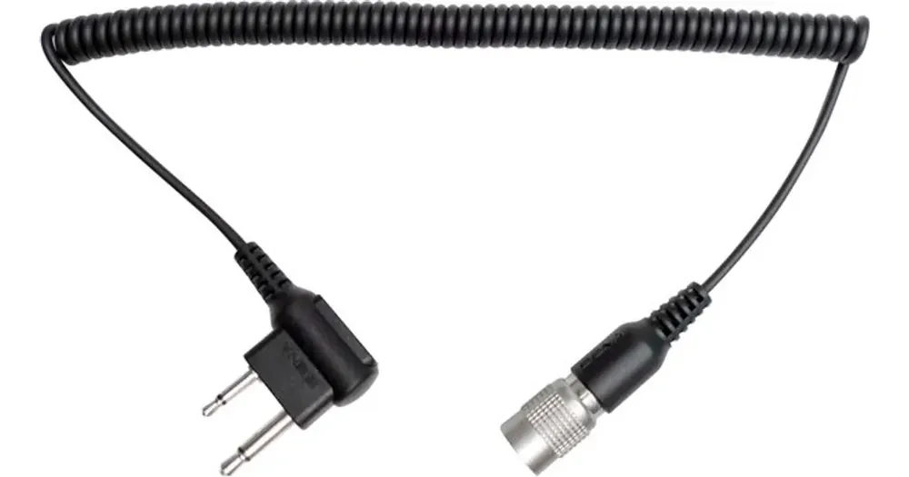 Tukkuhinta Johto, joka yhdistää Sena SR10 -lähettimen ICOM CB-radioon (kaksoisjohto)