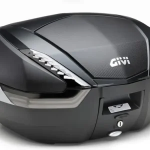 Givi V47 Tech -takalaukku, 47L, Monokey-kiinnityslevy, harmaat heijastimet, hiilikuitukansi Kuuma Tarjous