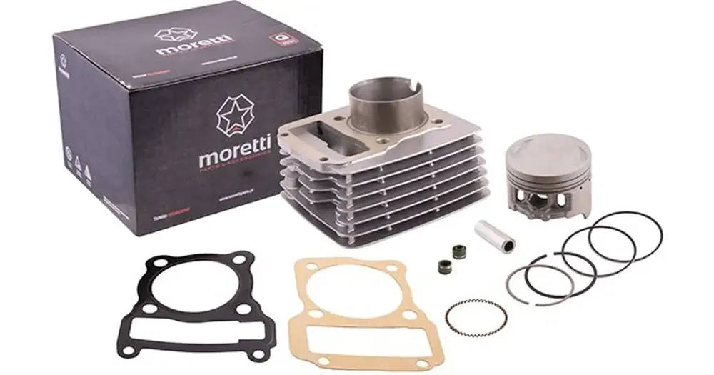 Sylinterisarja 125cc musta Moretti Junak 124 / Barton FNX Asiakkaiden Suosikki