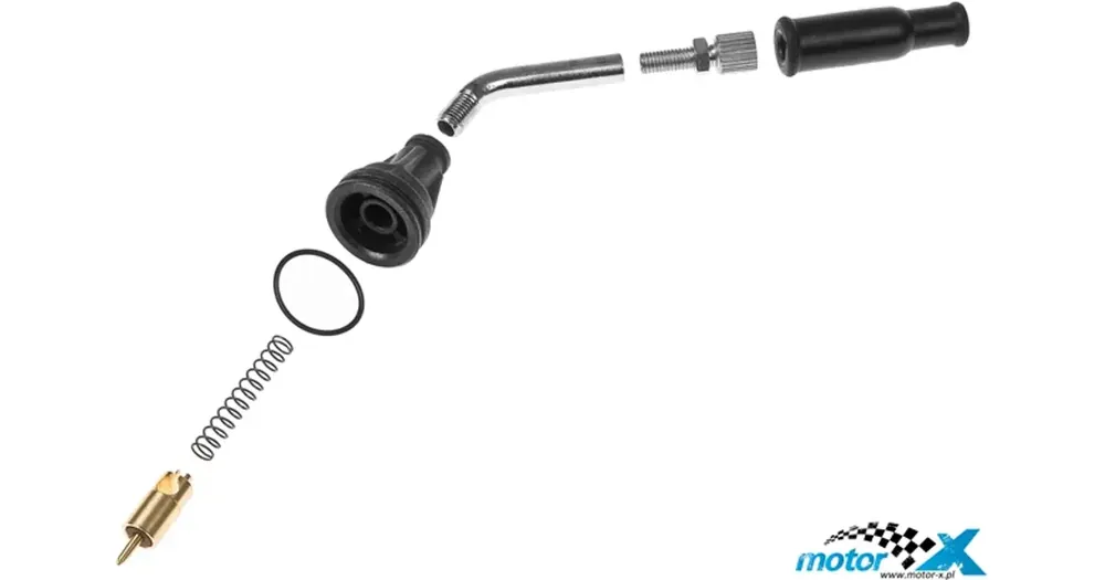 Adapteri Dellorto PHVA -kaasuttimen manuaaliselle rikastimelle 45° (automaattisen tilalle) Nopea Toimitus
