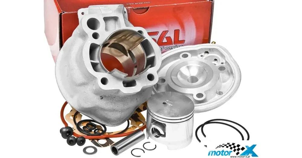 Alennettu Hinta Sylinterisarja Airsal Sport 50.00mm 80cc, Minarelli AM6 / 1E40MB 50 2T LC