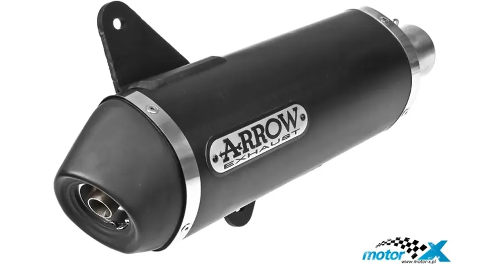 Suoraan Valmistajalta Arrow Race Tech Alu Dark -äänenvaimennin, Vespa GT / GTS / GTV 125 (E)