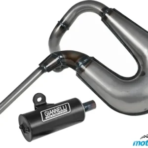 Ajankohtainen Giannelli Vintage Black Aluminium -pakoputki, LML Star 200 4T