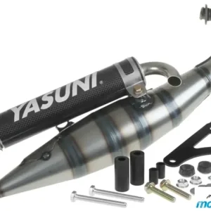 Suoraan Valmistajalta Yasuni R Carbon Black Edition -pakoputki, Gilera / Piaggio (E)