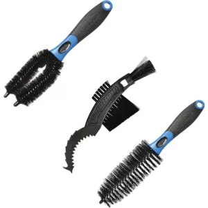 Flash-Tarjous Oxford Bicycle Triple Brush Set -moottoripyörän puhdistusharjasetti