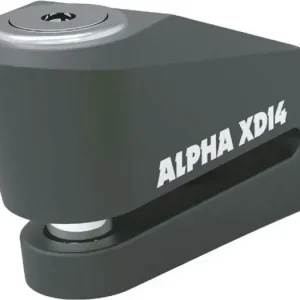 Levysalpalukko 14mm musta Oxford Alpha XD14 Superhinta