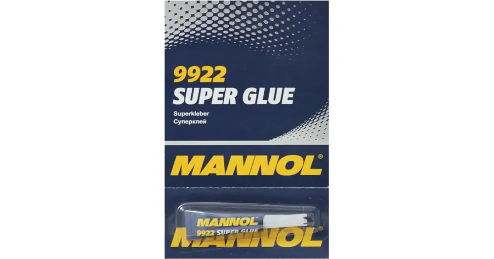 Mannol Super Glue pikaliima (9922) 3g Kausialennus