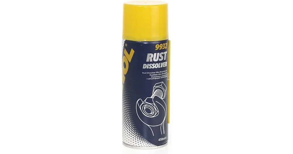 Lähetetään Heti MOS2-lisäaineella varustettu ruosteenpoistoaine, tunkeutuva spray Mannol Rostloser Ultra (9932) 450ml
