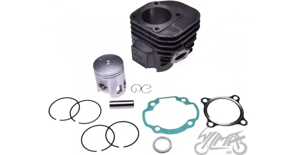 Sylinterisarja 52.00mm 100cc tappi 14mm Yamaha Aerox 100 2T / Aprilia Scarabeo 100 2T Suoraan Valmistajalta