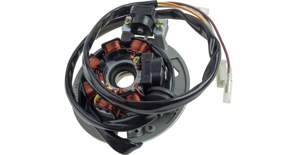Staattori, magneetto, vaihtovirtalaturi, 7 puolaa Minarelli CW vertical 50 2T AC Kampanjahinta