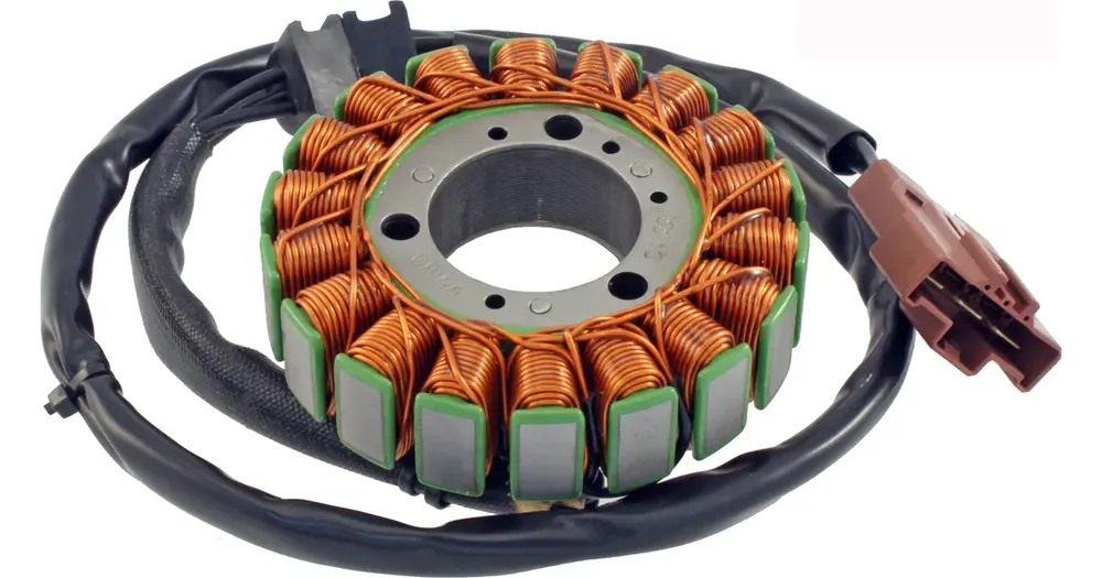 Staattori, magneeton pohjalevy, RMS Aprilia Atlantic 400 / 500 Asiakkaiden Suosikki