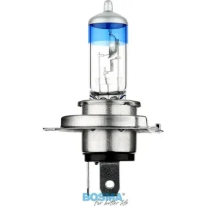 Merkkituote H4 P43T 12V 60/55W valkoiset polttimot Bosma Plus 100% 5455, 2 kpl
