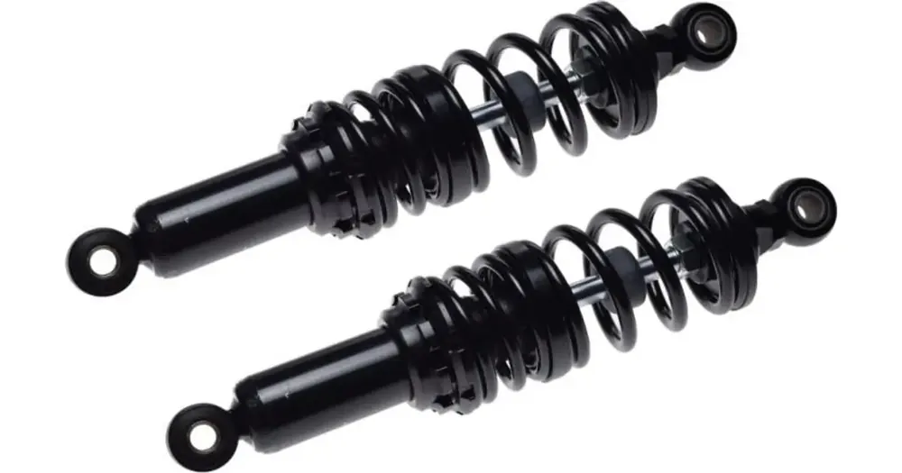 Halpa Takaiskunvaimentimet taakse 303mm, holkit 10mm alaosa, 12mm yläosa, säädettävät, mustat Junak 901 Sport / 122 Sport