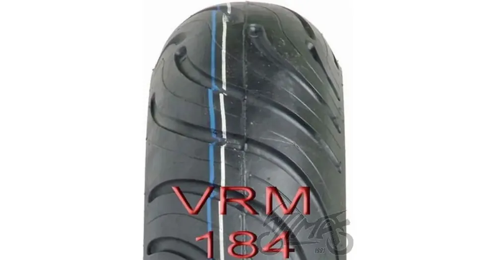 Turvallinen Maksu Skootterin rengas 110/90-13, 60S, TL - sisärenkaaton, Vee Rubber 184