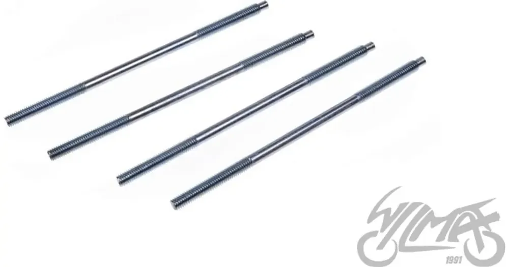 Sylinterin pultti muttereilla, 4 kpl, Simson S51 Alennettu Hinta