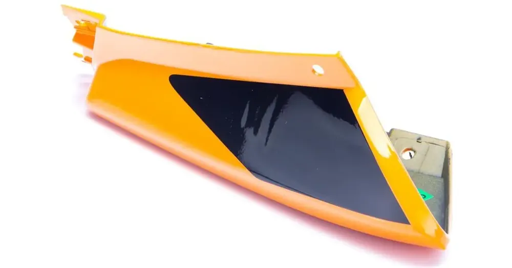 Lähetetään Heti Sivukate (etuosa) oranssi Romet ADV 250