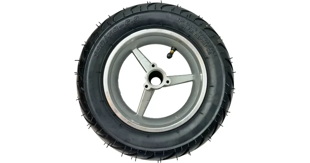 Nopea Toimitus Täydellinen takapyörä 110/50-6.5 Pocket Bike / mini ATV / mini Cross