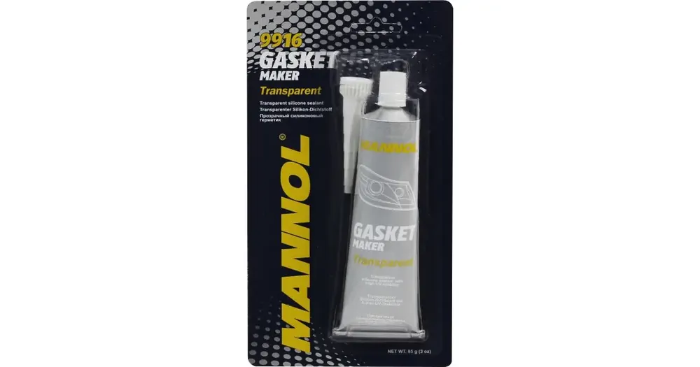 Turvallinen Maksu Mannol Gasket Maker 9916 väritön silikonitiiviste 85g