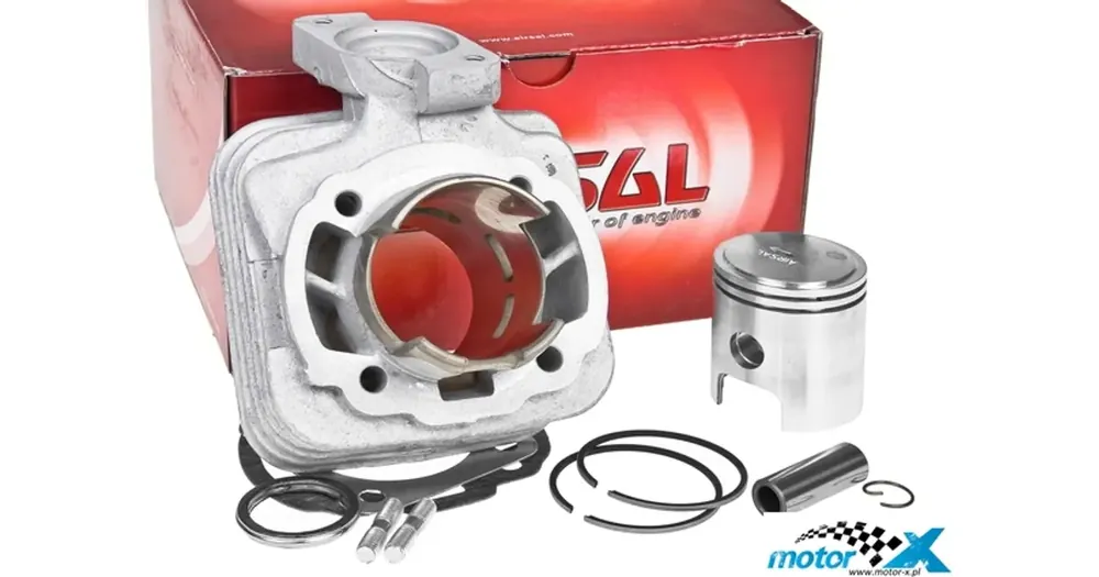 Sylinterisarja Airsal Sport 70cc, Peugeot pysty AC (ilman kantta) Eniten Myyty