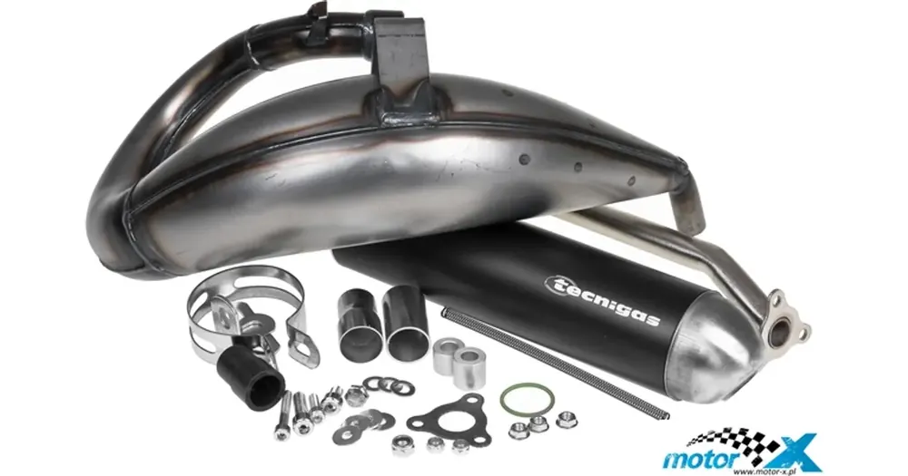 Tecnigas E-NOX Steel -pakoputki, Malaguti XST, XTM / Yamaha DT / Peugeot XPS (E) Löytö