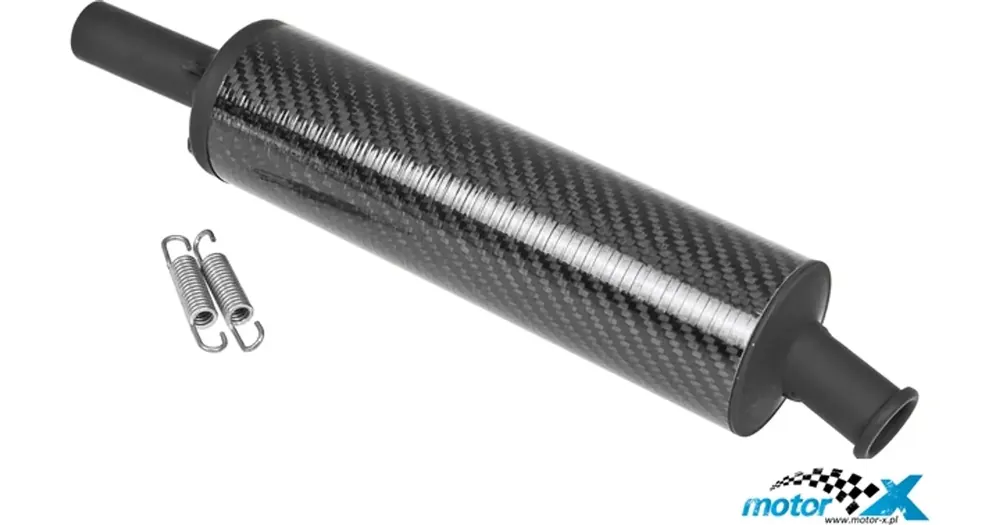 Giannelli Carbon -äänenvaimennin, 205 mm, halk. 20 mm, yleismallinen Päivän Tarjous