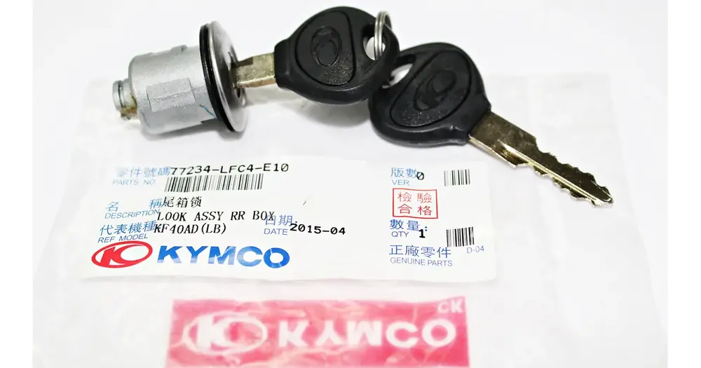 Superhinta Shad-takalukon lukko Kymco 77234-LFC4-E10