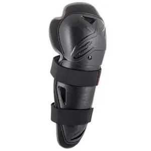 Alpinestars BIONIC ACTION KNEE - BLACK RED 2025 Polvisuojat - Musta / Punainen Pikatoimitus