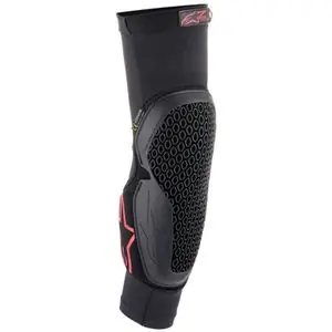 Turvallinen Maksu Alpinestars BIONIC FLEX ELBOW - BLACK RED 2023 Kyynärsuojat - Musta / Punainen