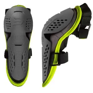Turvallinen Maksu Shot OPTIMALE 2.0 - BLACK NEON YELLOW 2023 Kyynärsuojat - Musta / Keltainen