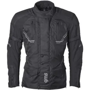 GMS TAYLOR WATERPROOF LADY Moottoripyörätakki - Musta Turvallinen Maksu