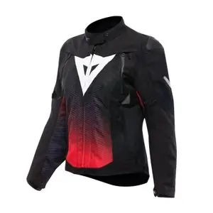 Kausialennus Dainese SUPER SPRINT D-DRY WOMEN Moottoripyörätakki - Musta / Vaaleanpunainen