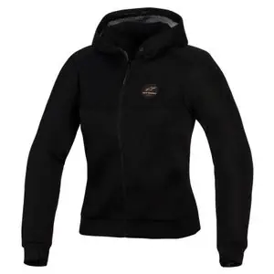 Alennus Alpinestars STELLA CHROME SUPERAIRFLOW Moottoripyörähuppari - Musta / Ruskea