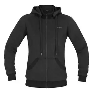 Vain Tänään Richa TITAN 2 HOODIE WOMAN Moottoripyörähuppari - Musta