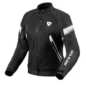 Rev it CONTROL AIR H2O LADIES Moottoripyörätakki - Musta / Valkoinen Pakollinen (Must-Have)
