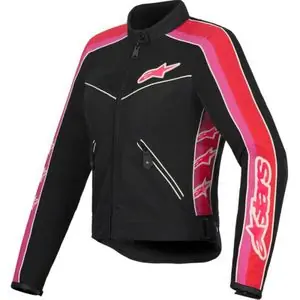 Alpinestars STELLA T-DYNO AIR Moottoripyörätakki - Musta / Vaaleanpunainen Halpa