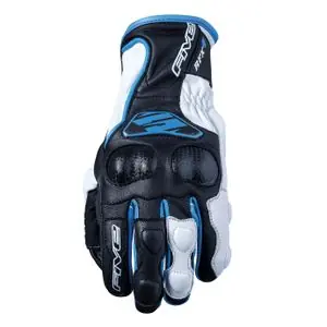 Suoraan Valmistajalta Five RFX4 WOMAN - WHITE PRO BLUE Hanskat - Valkoinen / Sininen