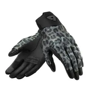 Rev it SPECTRUM LADIES LEOPARD Hanskat - Beige / Harmaa Ilmainen Palautus