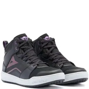 Asiakkaiden Suosikki Dainese SUBURB D-WATERPROOF WOMEN Moottoripyörälenkkarit - Musta / Violetti