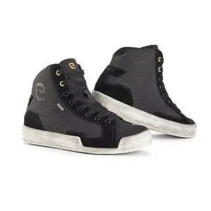 Eleveit ANTIBES WATERPROOF CANVAS LADY Moottoripyörälenkkarit - Musta Rajoitettu Tarjous